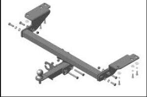 Фаркоп «Motodor» для Geely Atlas Pro  2021-н.в.