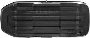 Автобокс Active L (650 л.) двустороннее открывания серый от ПТ Групп