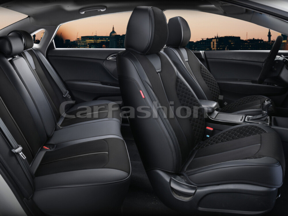 Комплект каркасных чехлов 5D «MARSHAL PLUS» черный/черный/черный 27282 Комплект каркасных чехлов 5D «MARSHAL PLUS» черный/черный/черный 27282