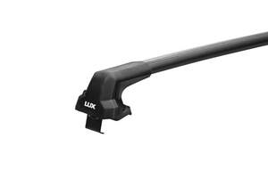 Багажные поперечины «LUX CITY» для Hyundai Solaris I седан 2010-2016 крепление за дверные проемы. Черные