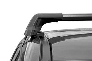 Багажные поперечины «LUX CITY» для Skoda Rapid II лифтбек, Volkswagen Polo VI седан(2020-н.в.) черные