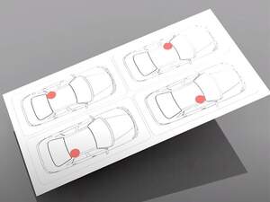 Багажные поперечины «LUX CITY» для Skoda Rapid II лифтбек, Volkswagen Polo VI седан(2020-н.в.)