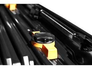 Бокс MAGNUM 390  черный глянец  с двустор. откр. (185 х 84 х 42 см)