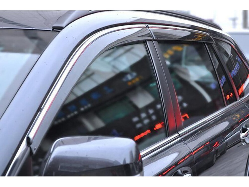 Дефлекторы окон накл. KIA CARNIVAL IV (2020-) ALVI-STYLE нерж.молдинг ORIGINAL (с надпис (6частей) Дефлекторы окон накл. KIA CARNIVAL IV (2020-) ALVI-STYLE нерж.молдинг ORIGINAL (с надпис (6частей)