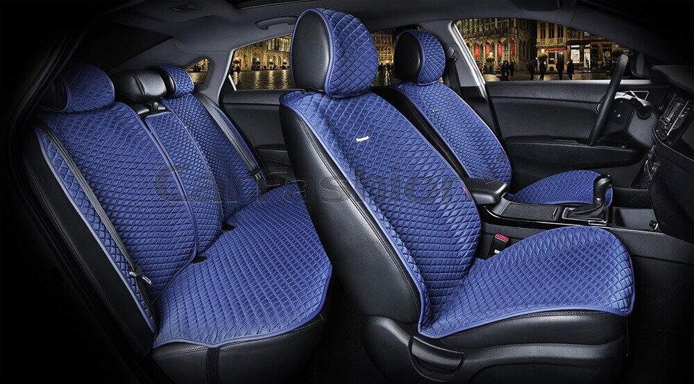 Комплект Накидок «PALERMO PLUS» синий/синий 21895 Комплект Накидок «PALERMO PLUS» синий/синий 21895