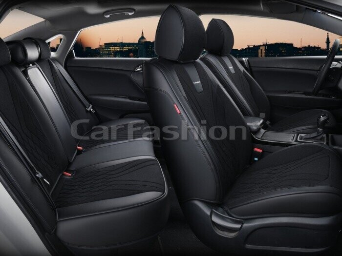 Комплект каркасных чехлов 5D «GOTHIC PLUS» т.серый/черный/серый 27290 Комплект каркасных чехлов 5D «GOTHIC PLUS» т.серый/черный/серый 27290