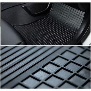 Коврики резиновые с рисунком «Сетка» SHACMAN X6000 (комплект)