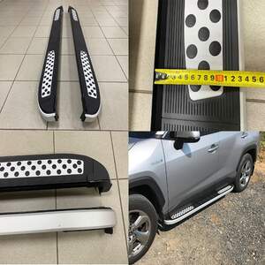 Пороги-подножки TAYGA v2 для KIA Sportage IV/V (2016-н.в.) 173 см