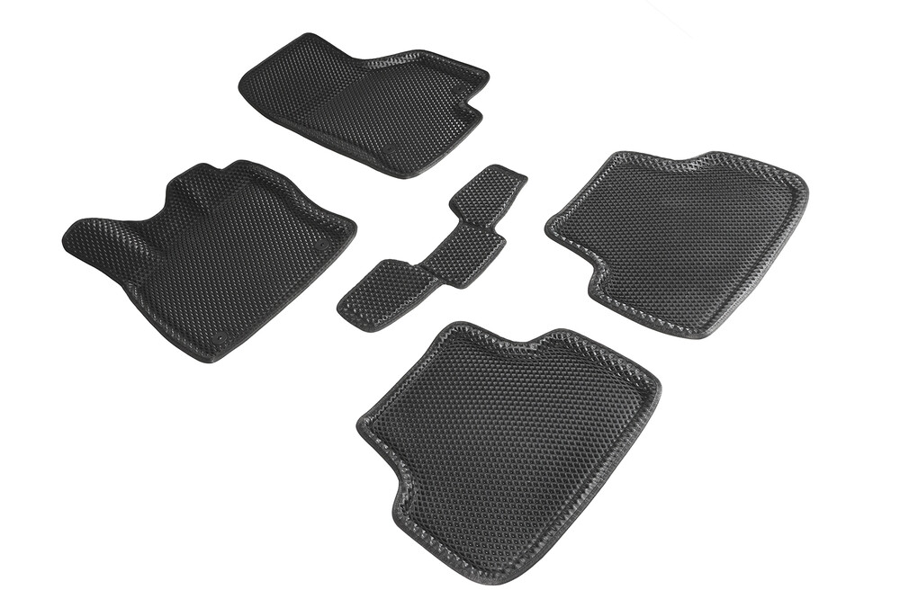 Коврики 3D EVA «Ромб» Skoda Octavia A7/A8 черные (комплект) Коврики 3D EVA «Ромб» Skoda Octavia A7/A8 черные (комплект)