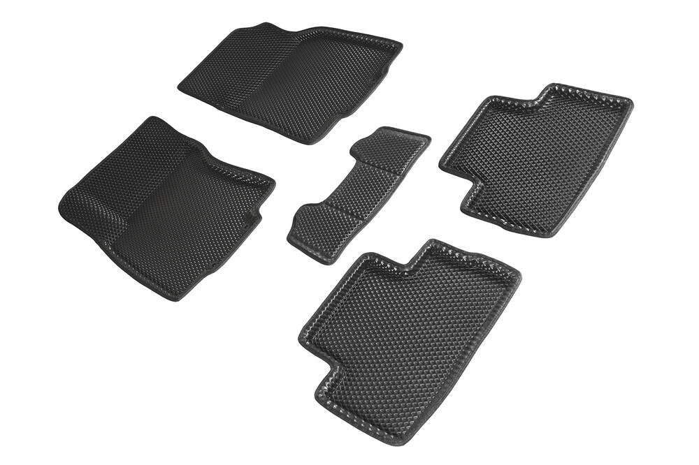 Коврики 3D EVA «Ромб» Nissan Qashqai II (RU) черные (комплект) Коврики 3D EVA «Ромб» Nissan Qashqai II (RU) черные (комплект)