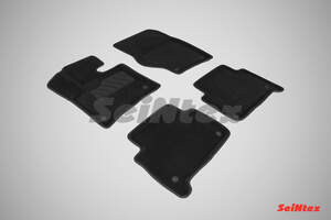 Коврики в салон текстильные SeiNtex 3D AUDI Q7 (2005-2015) черные Коврики в салон текстильные SeiNtex 3D AUDI Q7 (2005-2015) черные