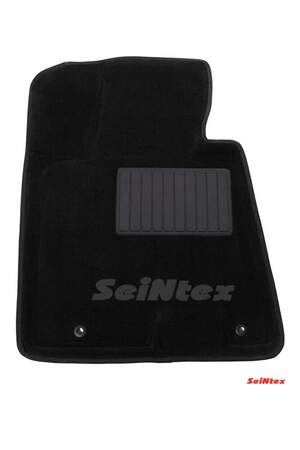 Коврики в салон текстильные SeiNtex 3D KIA CEE'D (2012-н.в) черные