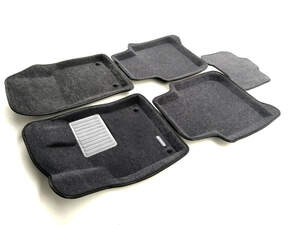 Коврики в салон текстильные Euromat 3D Business SKODA Kodiaq (2017-) серые (EMC3D)1 Коврики в салон текстильные Euromat 3D Business SKODA Kodiaq (2017-) серые (EMC3D)1