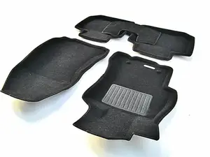 Коврики в салон текстильные Euromat 3D Business SUBARU XV (2012-2018), черные (5 шт.)