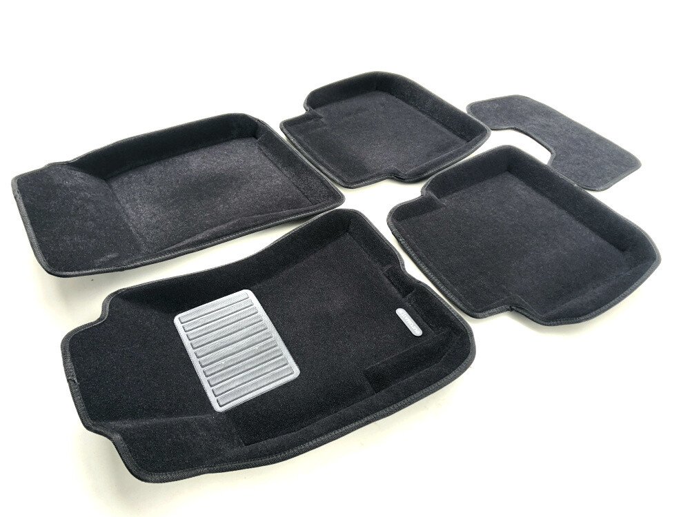 Коврики в салон текстильные Euromat 3D Business SUBARU Legacy IV (2002-2009), черные (5 шт.) Коврики в салон текстильные Euromat 3D Business SUBARU Legacy IV (2002-2009), черные (5 шт.)