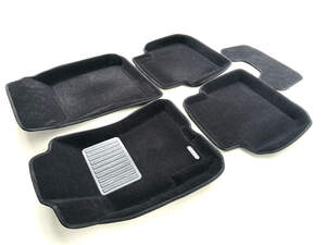 Коврики в салон текстильные Euromat 3D Business SUBARU Legacy IV (2002-2009), черные (5 шт.) Коврики в салон текстильные Euromat 3D Business SUBARU Legacy IV (2002-2009), черные (5 шт.)