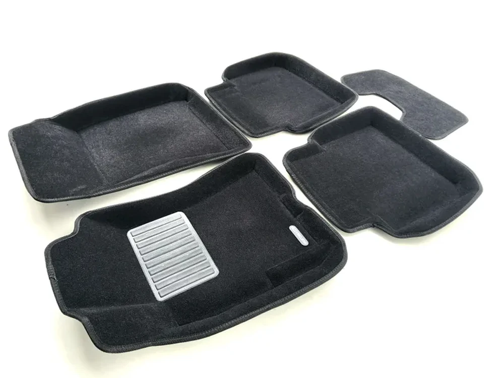 Коврики в салон текстильные Euromat 3D Business SUBARU Legacy IV (2002-2009), черные (5 шт.) Коврики в салон текстильные Euromat 3D Business SUBARU Legacy IV (2002-2009), черные (5 шт.)