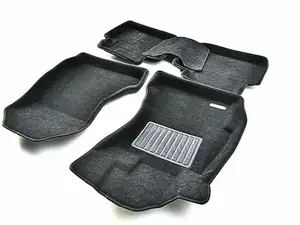 Коврики в салон текстильные Euromat 3D Business SUBARU Forester (2012-2018), черные (5 шт.)