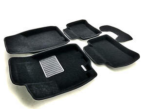 Коврики в салон текстильные Euromat 3D Business SUZUKI Vitara (2015-2018), черные (5 шт.)
