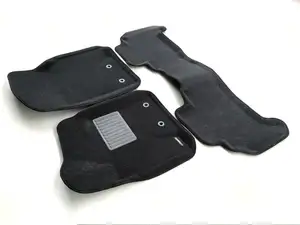 Коврики в салон текстильные Euromat 3D Business для TOYOTA LC 200 (2012-) (с креп.) серые