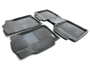 Коврики в салон текстильные Euromat 3D Business TOYOTA Camry VI, VII (2006-2018), серые (3 шт.)
