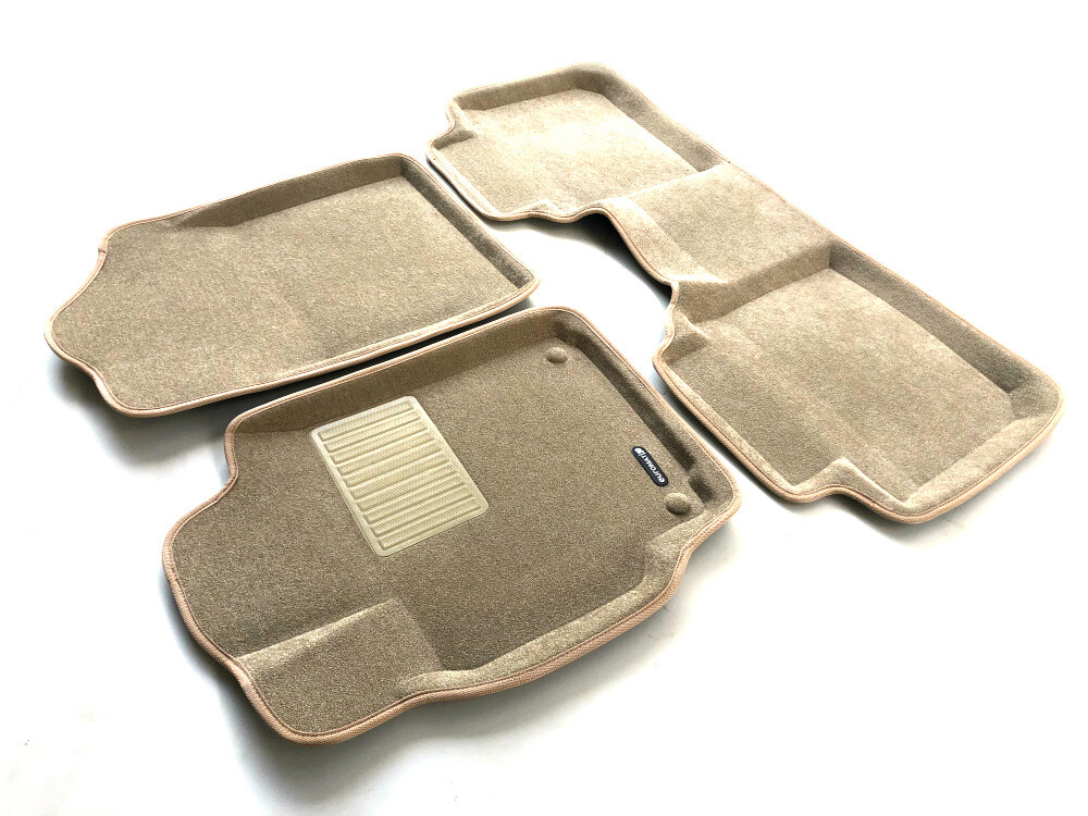 Коврики в салон текстильные Euromat 3D Business TOYOTA Camry VI, VII (2006-2018), бежевые (3 шт.) Коврики в салон текстильные Euromat 3D Business TOYOTA Camry VI, VII (2006-2018), бежевые (3 шт.)