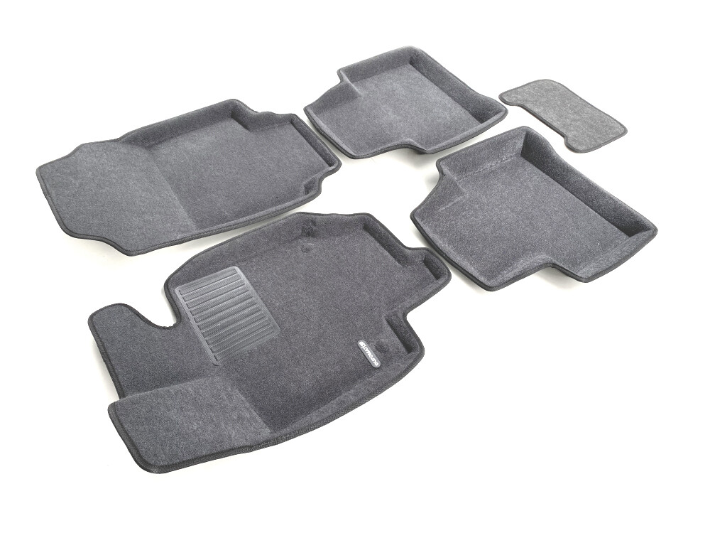 Коврики в салон текстильные Euromat 3D Business для TOYOTA Rav 4 (2019-) серые Коврики в салон текстильные Euromat 3D Business для TOYOTA Rav 4 (2019-) серые