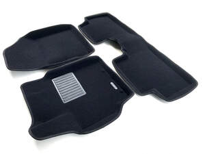 Коврики в салон текстильные Euromat 3D Business TOYOTA Auris (2007-2012), черные (3 шт.) Коврики в салон текстильные Euromat 3D Business TOYOTA Auris (2007-2012), черные (3 шт.)