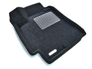 Коврики в салон текстильные Euromat 3D Business TOYOTA Highlander (2010-2013), черные (3 шт.) Коврики в салон текстильные Euromat 3D Business TOYOTA Highlander (2010-2013), черные (3 шт.)