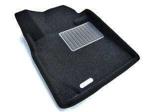 Коврики в салон текстильные Euromat 3D Business TOYOTA Land Cryiser 100 (1998-2007), черные (3 шт.)