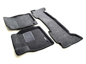 Коврики в салон текстильные Euromat 3D Business TOYOTA Land Cryiser 100 (1998-2007), серые (3 шт.) Коврики в салон текстильные Euromat 3D Business TOYOTA Land Cryiser 100 (1998-2007), серые (3 шт.)