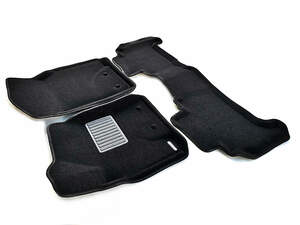 Коврики в салон текстильные Euromat 3D Business TOYOTA Land Cryiser 200 (2007-2012), черные (3 шт.) Коврики в салон текстильные Euromat 3D Business TOYOTA Land Cryiser 200 (2007-2012), черные (3 шт.)