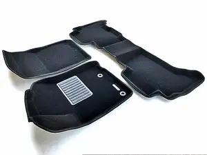 Коврики в салон текстильные Euromat 3D Business TOYOTA LC Prado 150 (1/2рестайлинг 2013-н.в.) (с креп.) черные