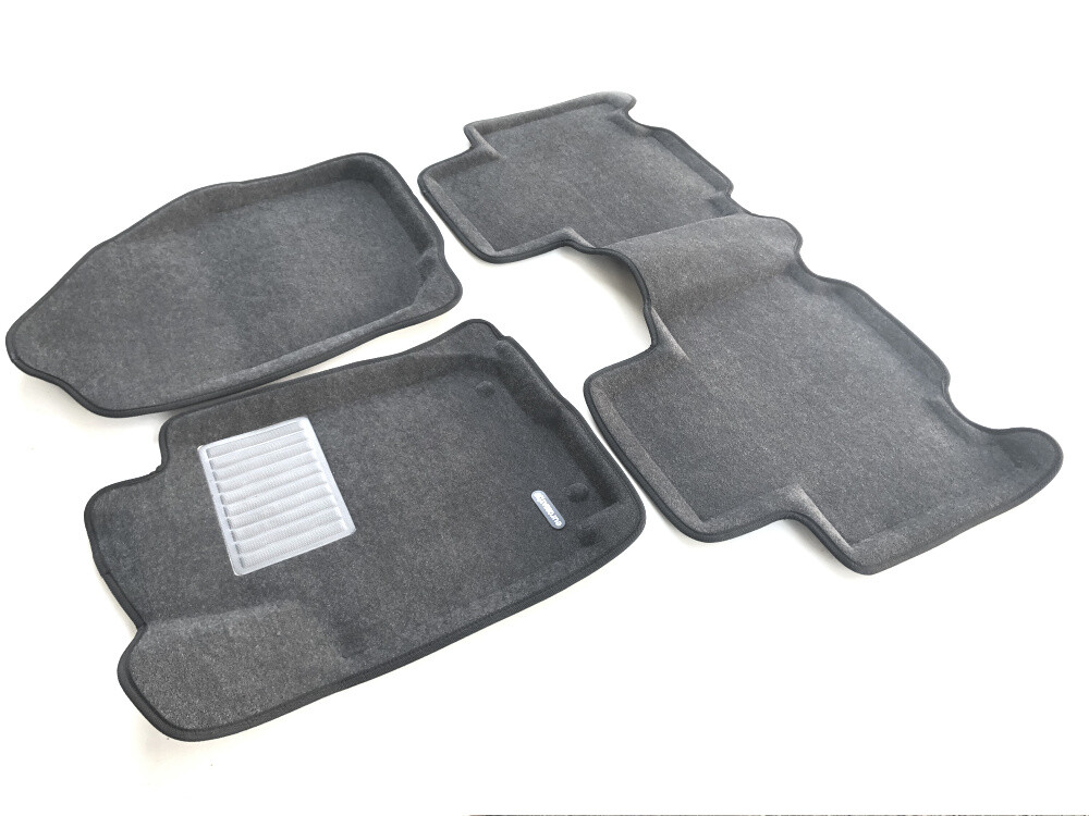 Коврики в салон текстильные Euromat 3D Business TOYOTA RAV4 IV (2013-2019) , серые (3 шт.) Коврики в салон текстильные Euromat 3D Business TOYOTA RAV4 IV (2013-2019) , серые (3 шт.)