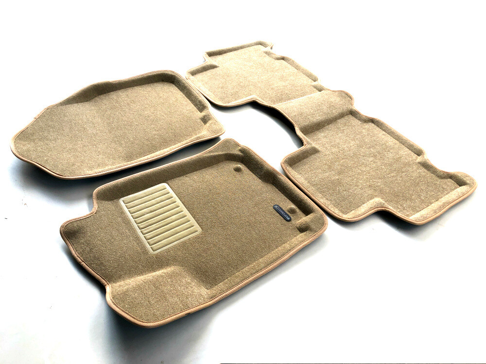 Коврики в салон текстильные Euromat 3D Business TOYOTA RAV4 IV (2013-2019) , бежевые (3 шт.) Коврики в салон текстильные Euromat 3D Business TOYOTA RAV4 IV (2013-2019) , бежевые (3 шт.)