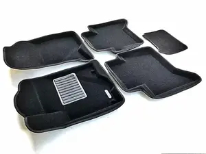Коврики в салон текстильные Euromat 3D Business TOYOTA Hibusiness (2016-2018), черные (5 шт.)