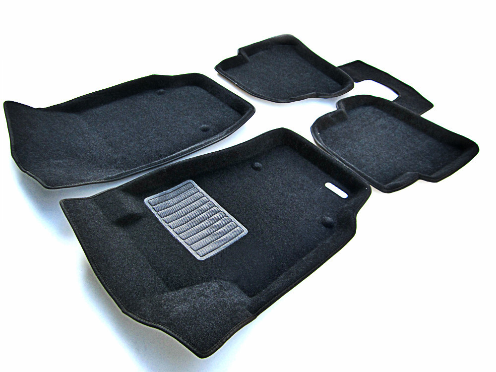 Коврики в салон текстильные Euromat 3D Business VOLKSWAGEN Polo V SD/HB (2010-2018), черные (5 шт.) Коврики в салон текстильные Euromat 3D Business VOLKSWAGEN Polo V SD/HB (2010-2018), черные (5 шт.)