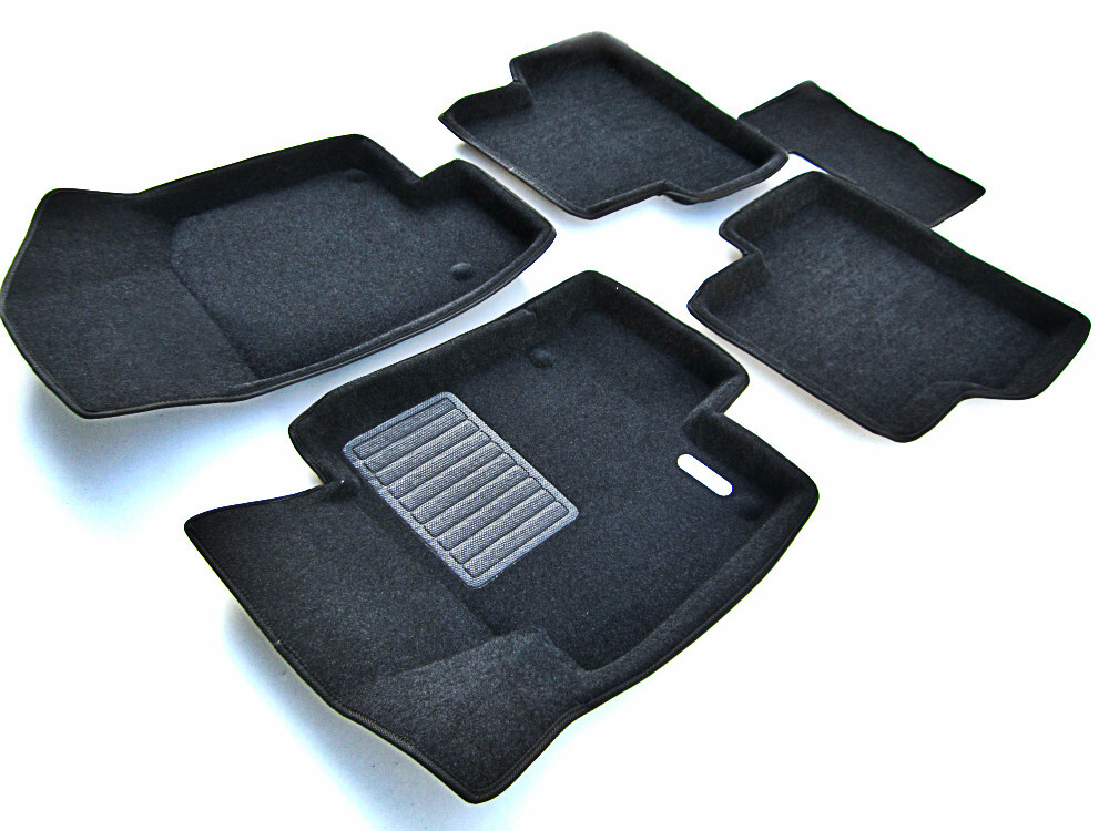 Коврики в салон текстильные Euromat 3D Business VOLKSWAGEN Tiguan (2008-2016), черные (5 шт.) Коврики в салон текстильные Euromat 3D Business VOLKSWAGEN Tiguan (2008-2016), черные (5 шт.)