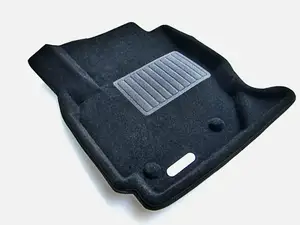 Коврики в салон текстильные Euromat 3D Business VOLVO S 80 (2006-2018), черные (5 шт.)