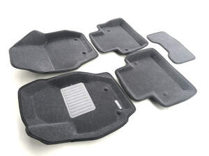 Коврики в салон текстильные Euromat 3D Business для VOLVO XC 70 (2007-2016) /S 80 (2006-2016) серые