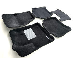 Коврики в салон текстильные Euromat 3D Business для POR. Cayenne (2010-2017) /VW Touareg (2010-2017) серые