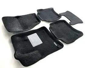 Коврики в салон текстильные Euromat 3D Business для POR. Cayenne (2010-2017) /VW Touareg (2010-2017) серые