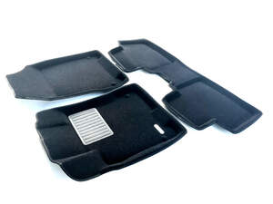 Коврики в салон текстильные Euromat 3D Business RENAULT Captur (2016-2018), черные (5 шт.) Коврики в салон текстильные Euromat 3D Business RENAULT Captur (2016-2018), черные (5 шт.)