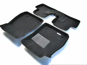 Коврики в салон текстильные Euromat 3D Business CHEVROLET Malibu (2012-2017), черные (5 шт.)