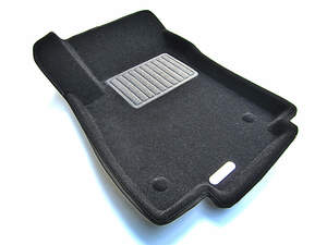 Коврики в салон текстильные Euromat 3D Business OPEL Mokka (2012-2017), черные (3 шт.)