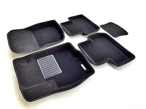 Коврики в салон текстильные Euromat 3D Business Peugeot 4008 (2012-2018), черные (5 шт.) Коврики в салон текстильные Euromat 3D Business Peugeot 4008 (2012-2018), черные (5 шт.)