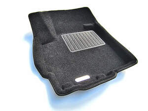 Коврики в салон текстильные Euromat 3D Business MITSUBISHI Outlander XL (2005-2012), черные (5 шт.)