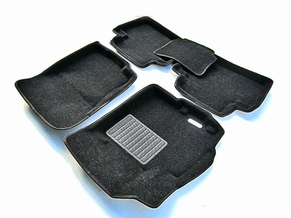 Коврики в салон текстильные Euromat 3D Business Peugeot 4007 (2007-2018), черные (5 шт.) Коврики в салон текстильные Euromat 3D Business Peugeot 4007 (2007-2018), черные (5 шт.)