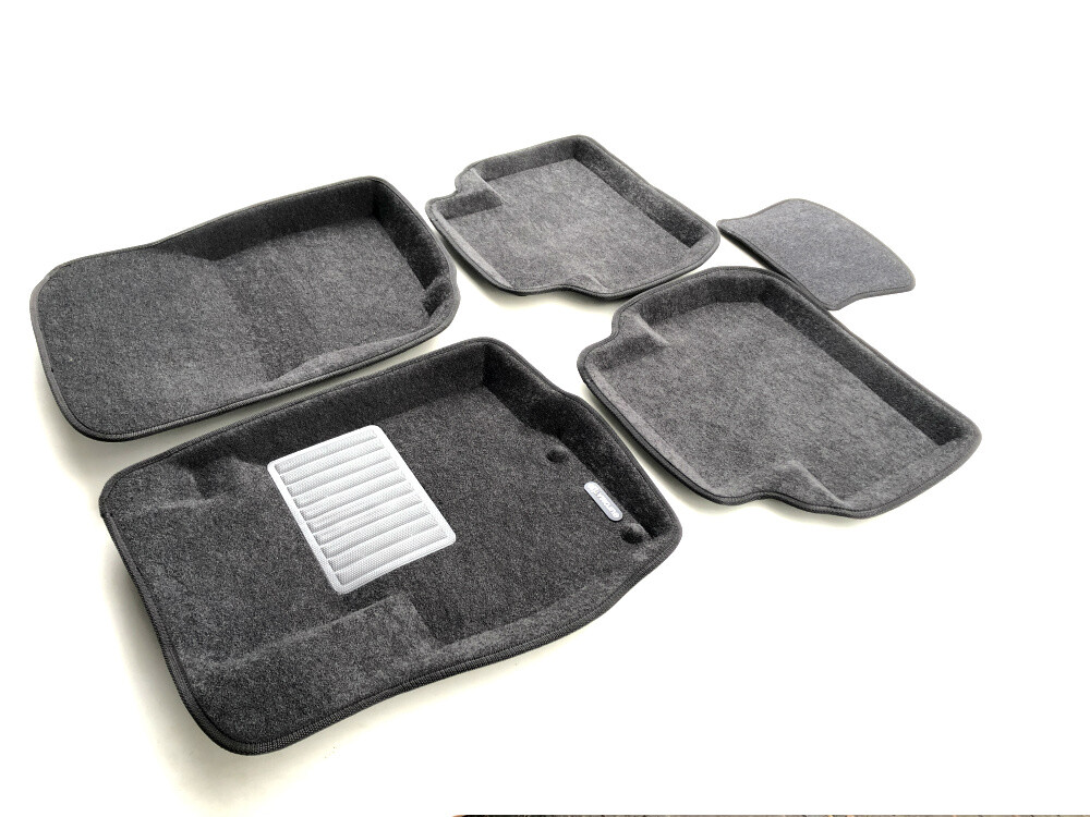 Коврики в салон текстильные Euromat 3D Business MITSUBISHI Outlander 3 (2012-2018), серые (5 шт.) Коврики в салон текстильные Euromat 3D Business MITSUBISHI Outlander 3 (2012-2018), серые (5 шт.)