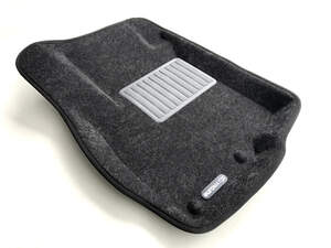 Коврики в салон текстильные Euromat 3D Business Peugeot 4007 (2007-2018), серые (5 шт.)